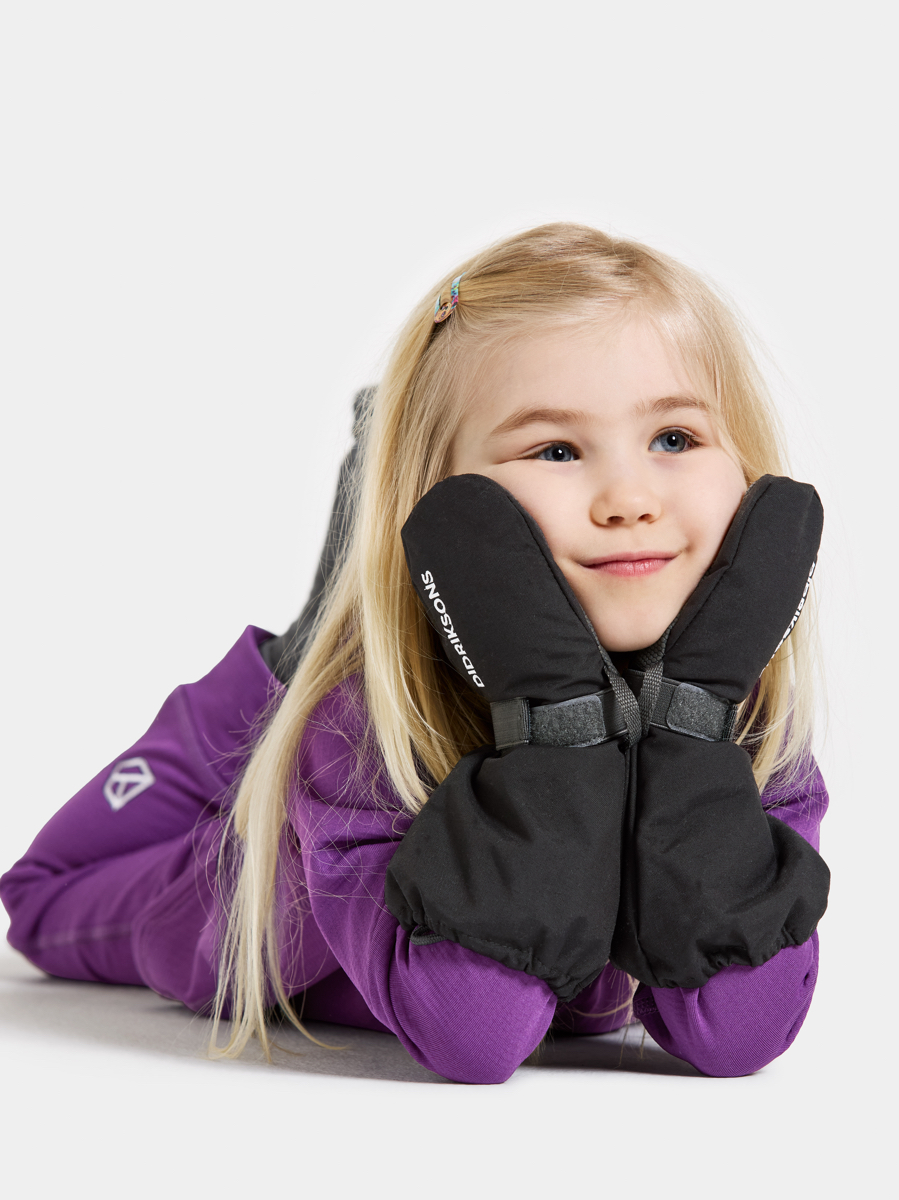 Didriksons Biggles Mitten 7 Black