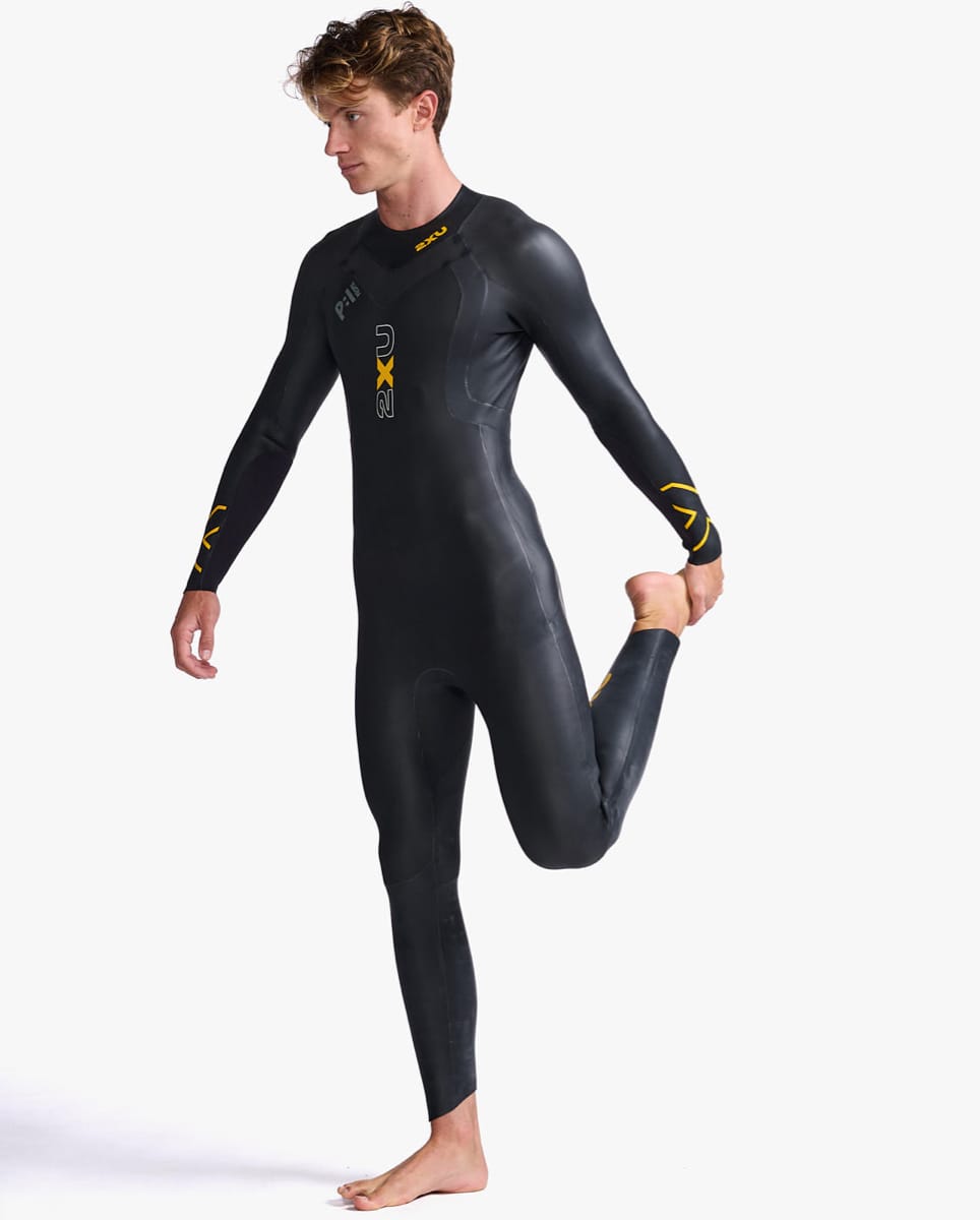 2XU Men's P:1 Propel Wetsuit Black/Ambition