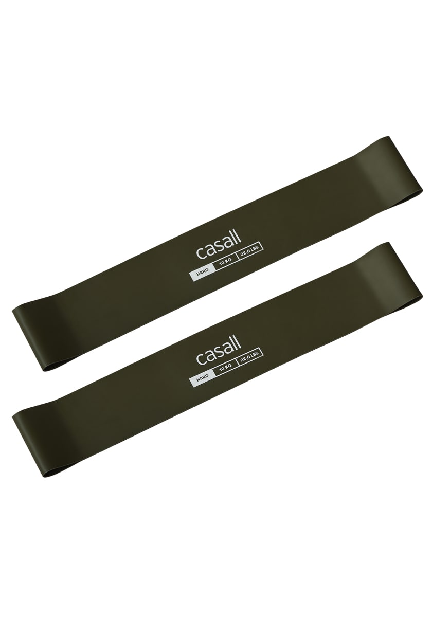 Casall Rubber Band Hard 2pcs Hard Green