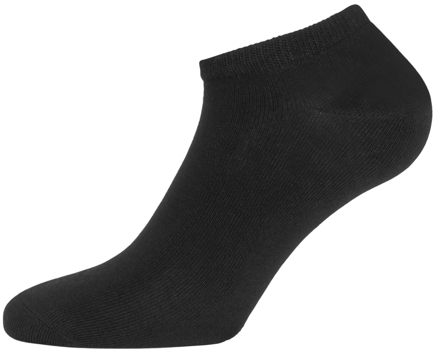 Urberg Bamboo Shaftless Sock 5-Pack Black Beauty