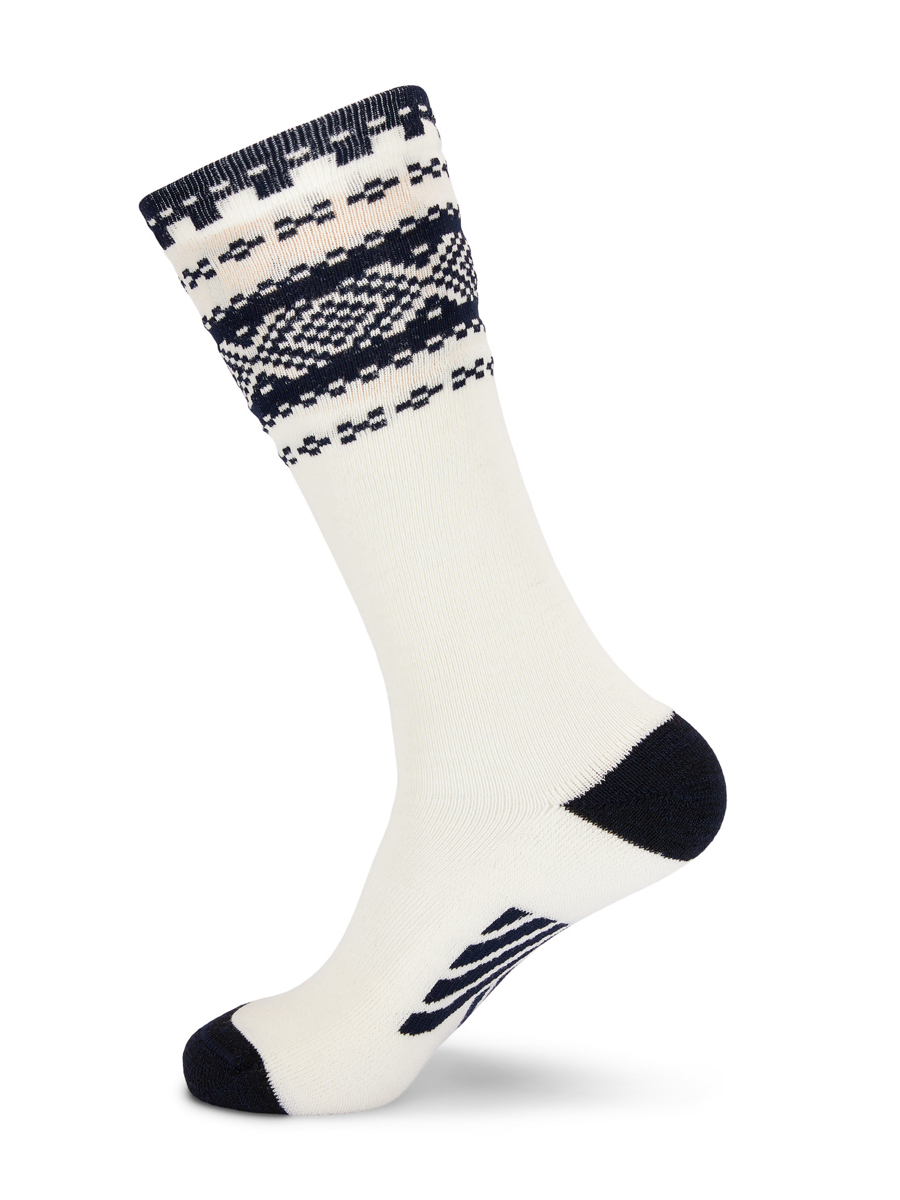 Dale of Norway Cortina Knee Sock Offwhite Navy