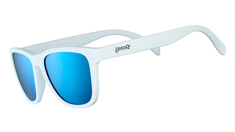 Goodr Sunglasses Iced By Yetis White