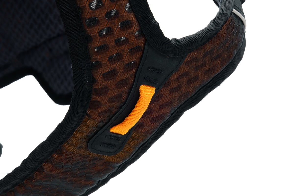 Non-stop Dogwear Rock Harness Long Black/Orange XL
