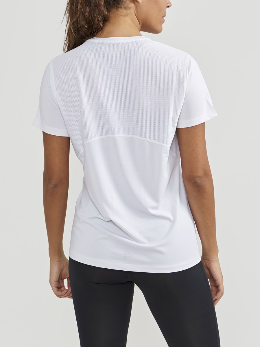 Craft Women's Adv Essence Short Sleeve Tee White