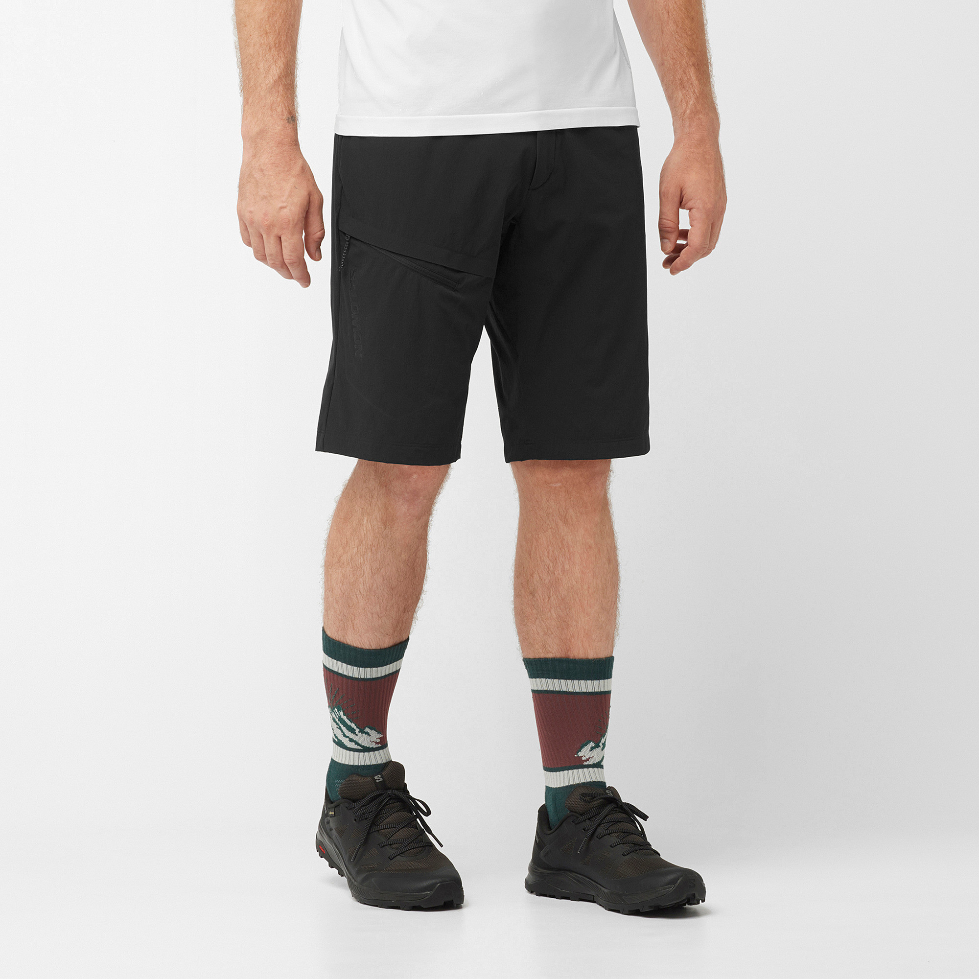 Salomon Men's Wayfarer Shorts Deep Black