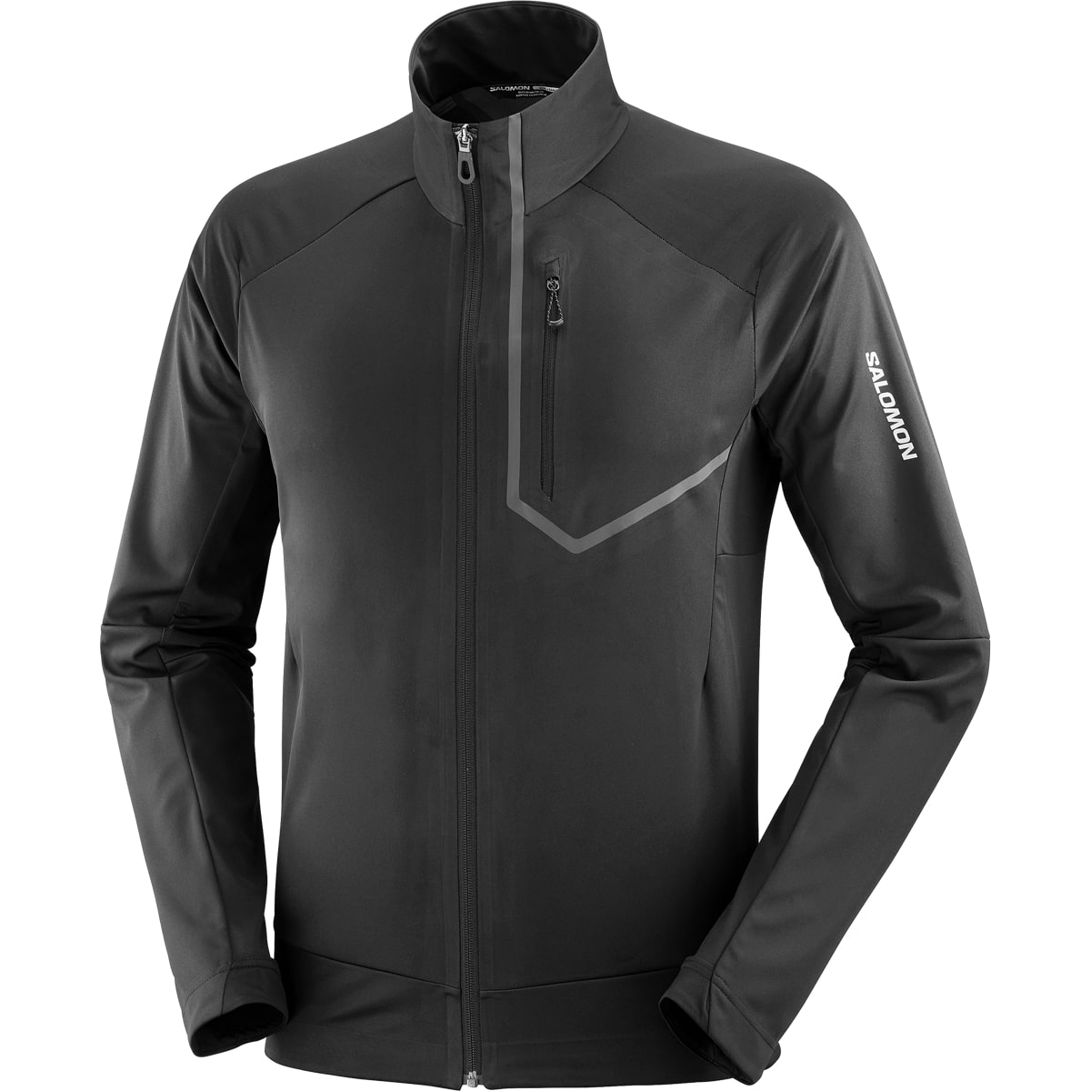 Salomon Men's GORE-TEX Infinium Windstopper Pro Jacket Deep Black
