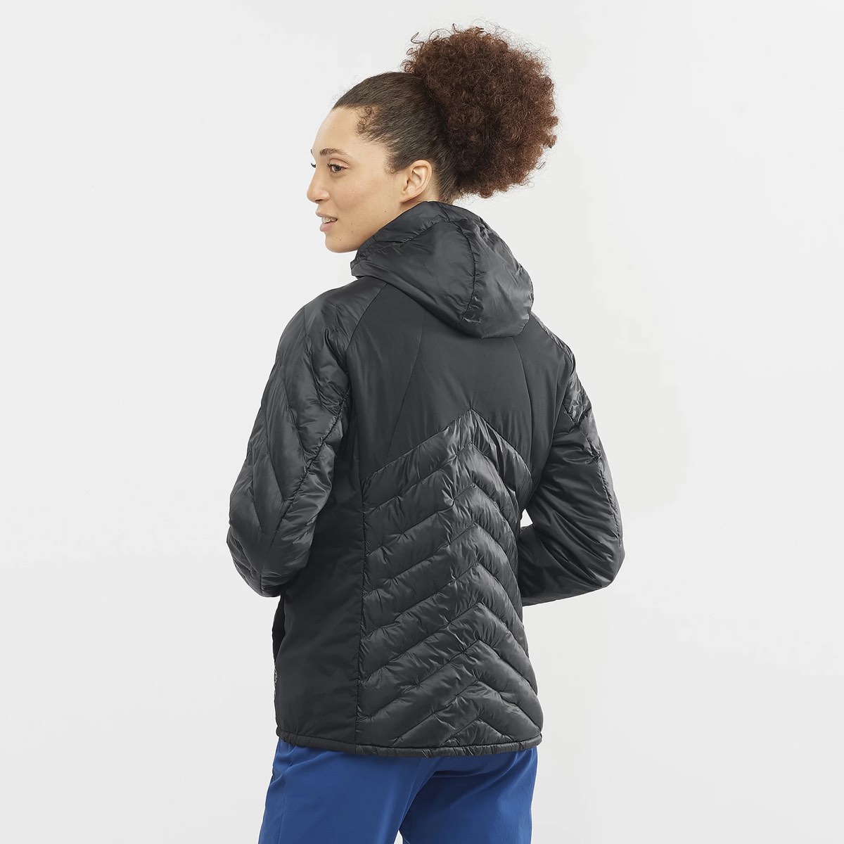 Salomon Women's Outline Primaloft Hoody Deep Black
