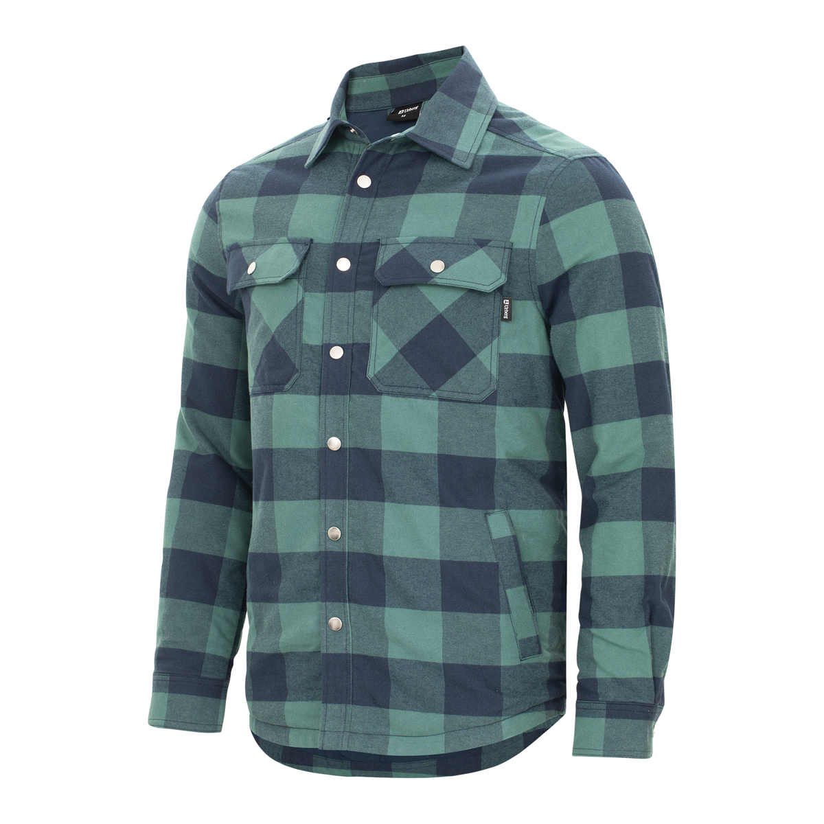 Urberg Padded Flannel Shirt Men Blue Nights