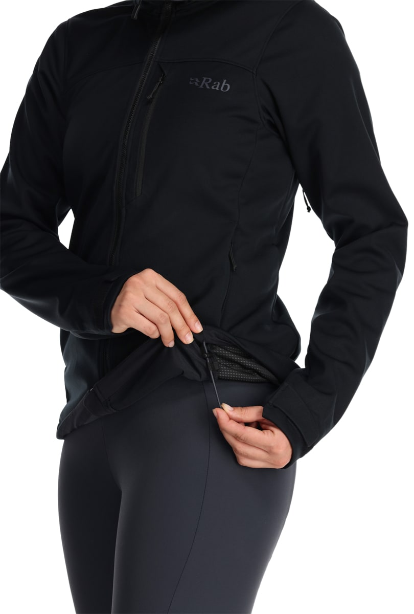 Rab Scimitar Windstopper Jacket Wmns Black