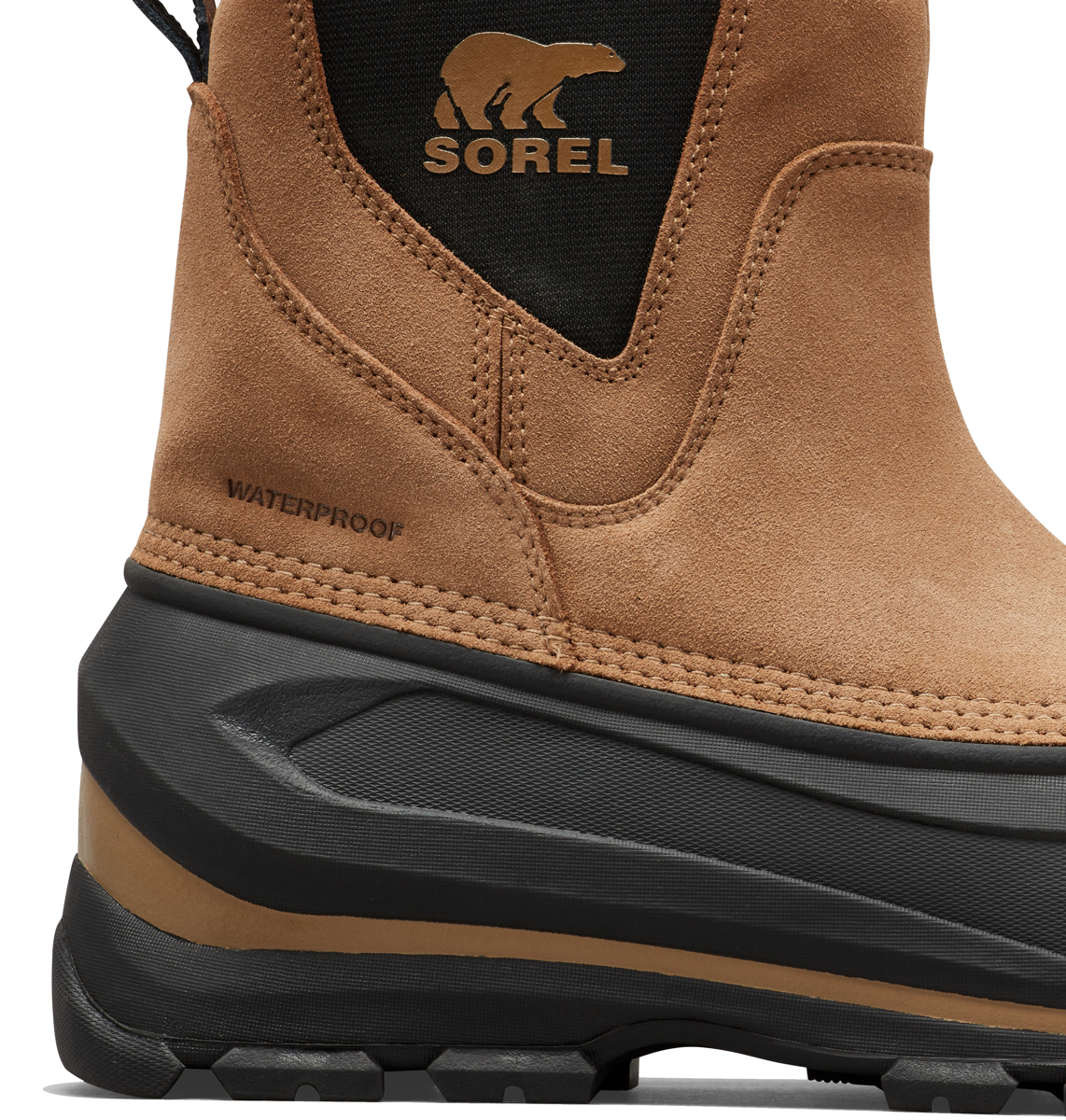 Sorel Buxton Pull On Boot Wp Delta, Black