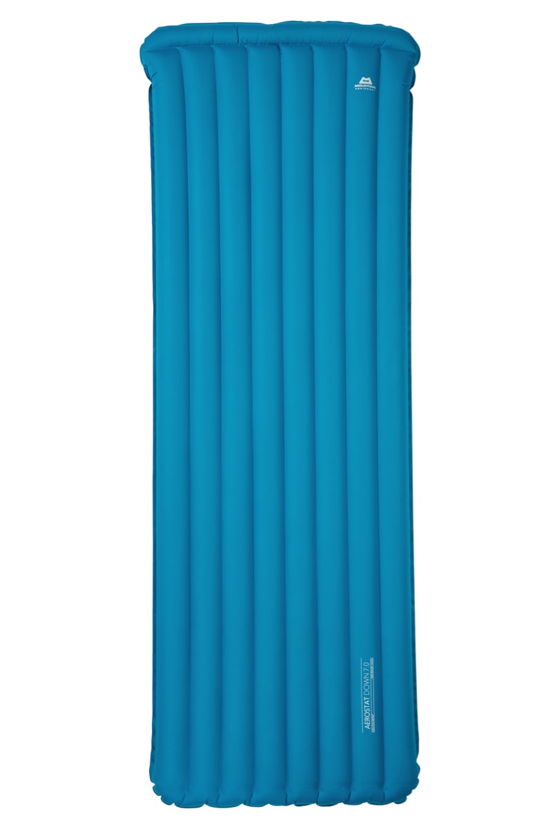 Mountain Equipment Aerostat Down 7.0 Mat Wide Regular Mykonos Blue