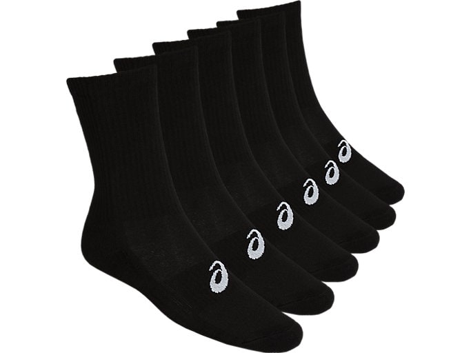 Asics 6ppk Crew Sock Performance Black