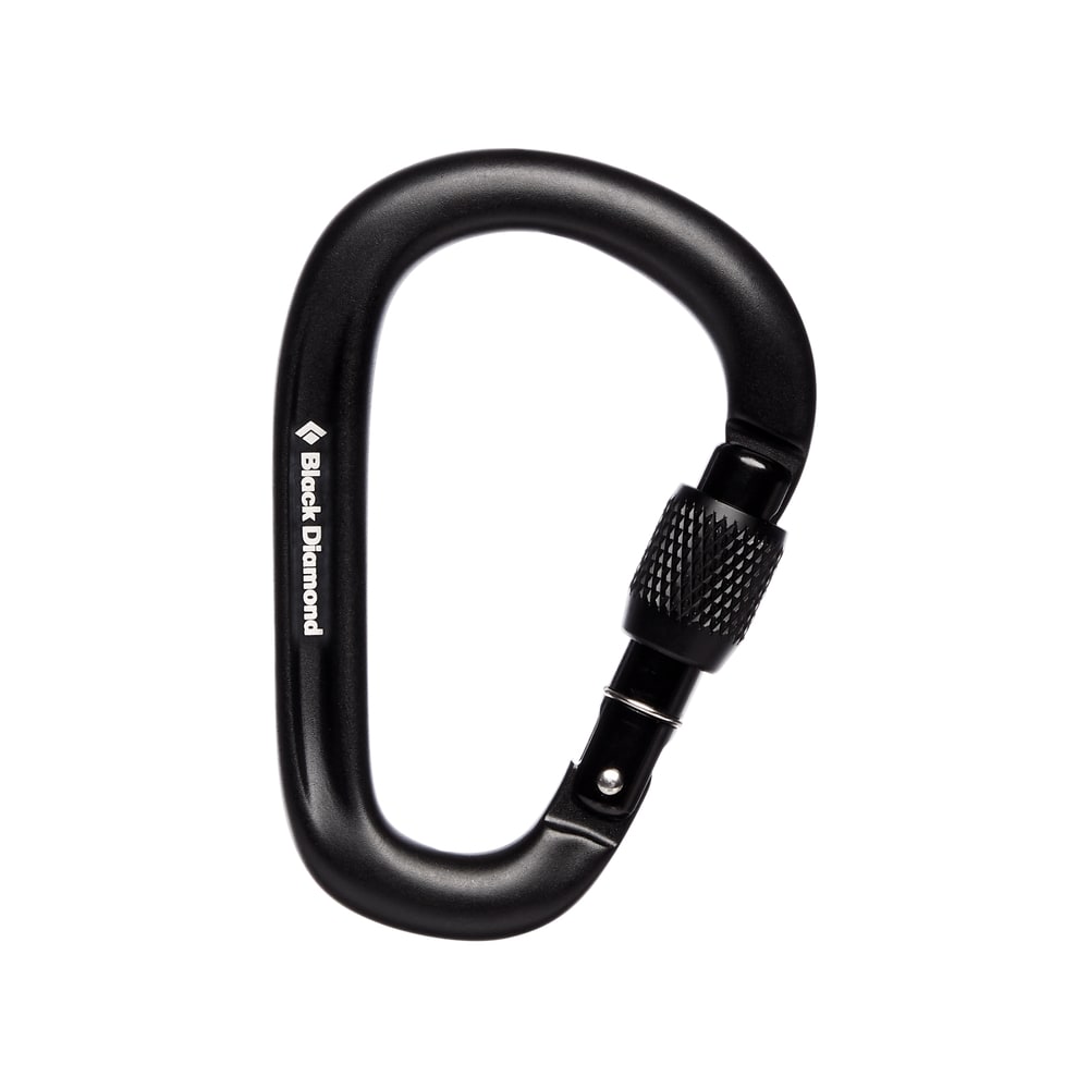 Black Diamond PearLock Screwgate Black