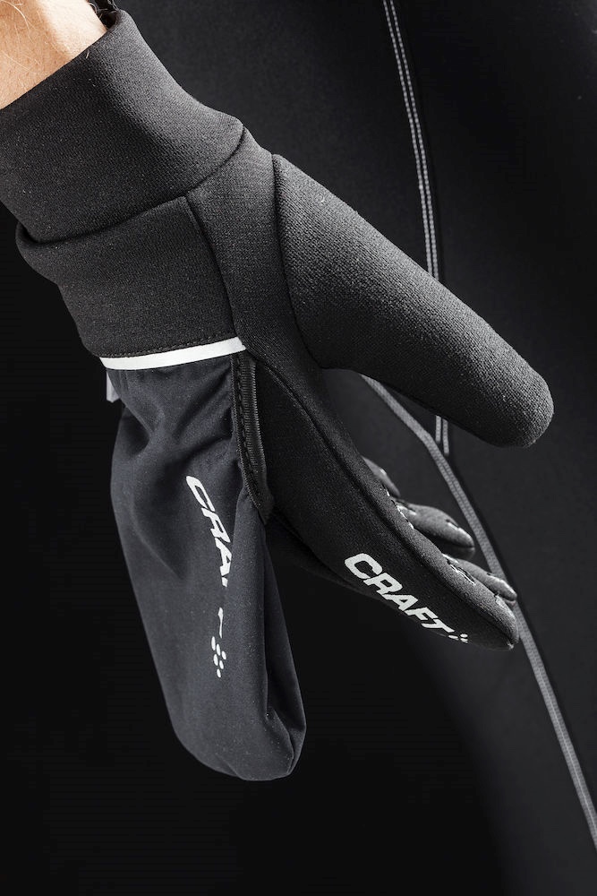 Craft Hybrid Weather Glove Black