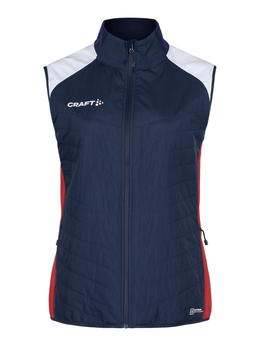Craft NOR Adv Craft Nordic Ski Club Vest W Blaze-White