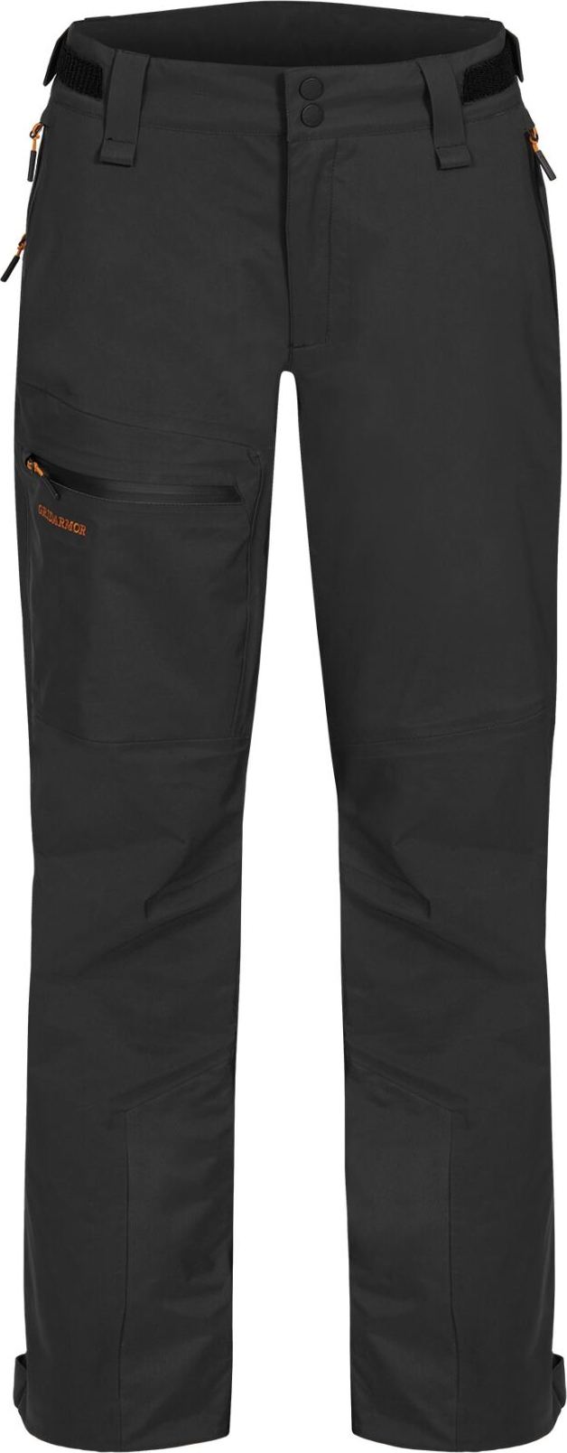 Gridarmor Storfosna 3l Shellpant Sidezip Wmn Jet Black