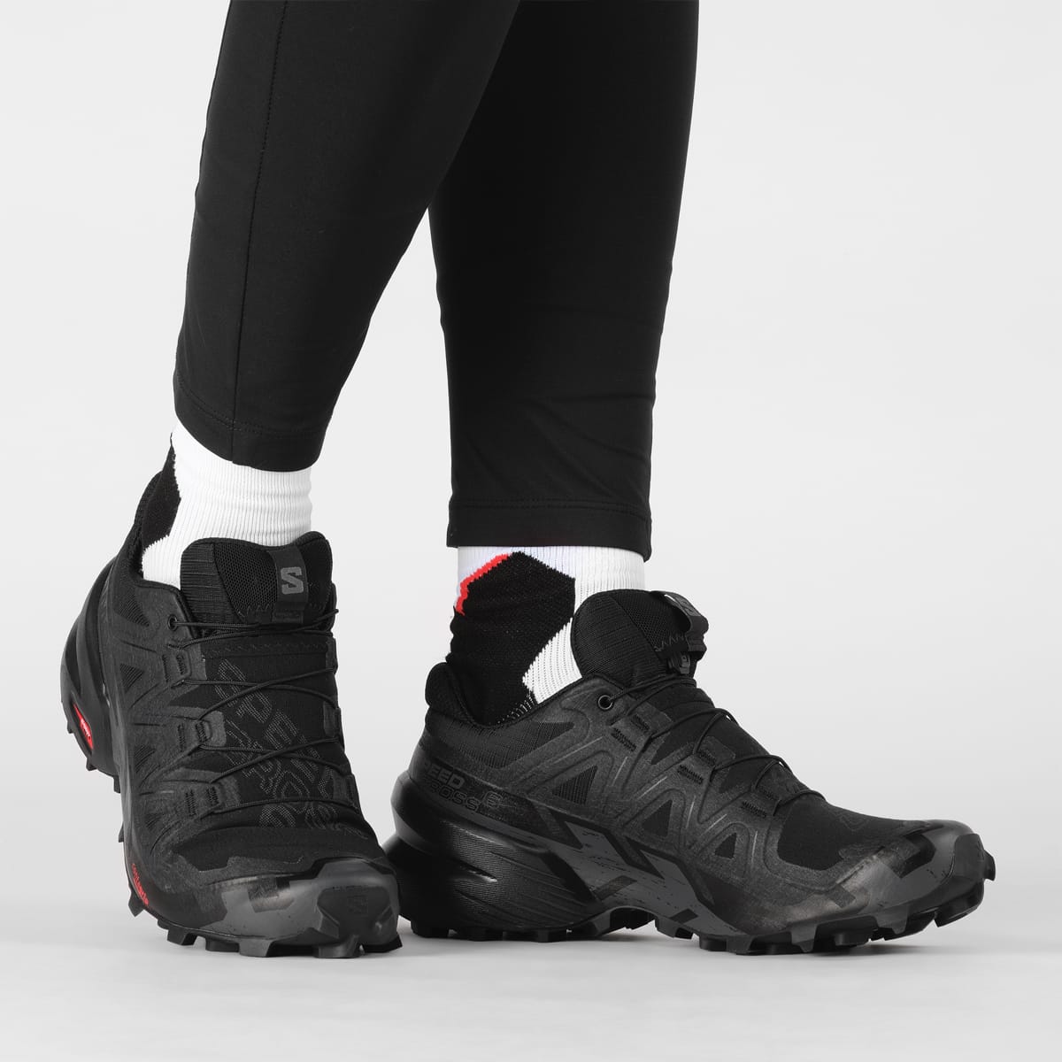 Salomon Women's Speedcross 6 Black/Black/Phantom