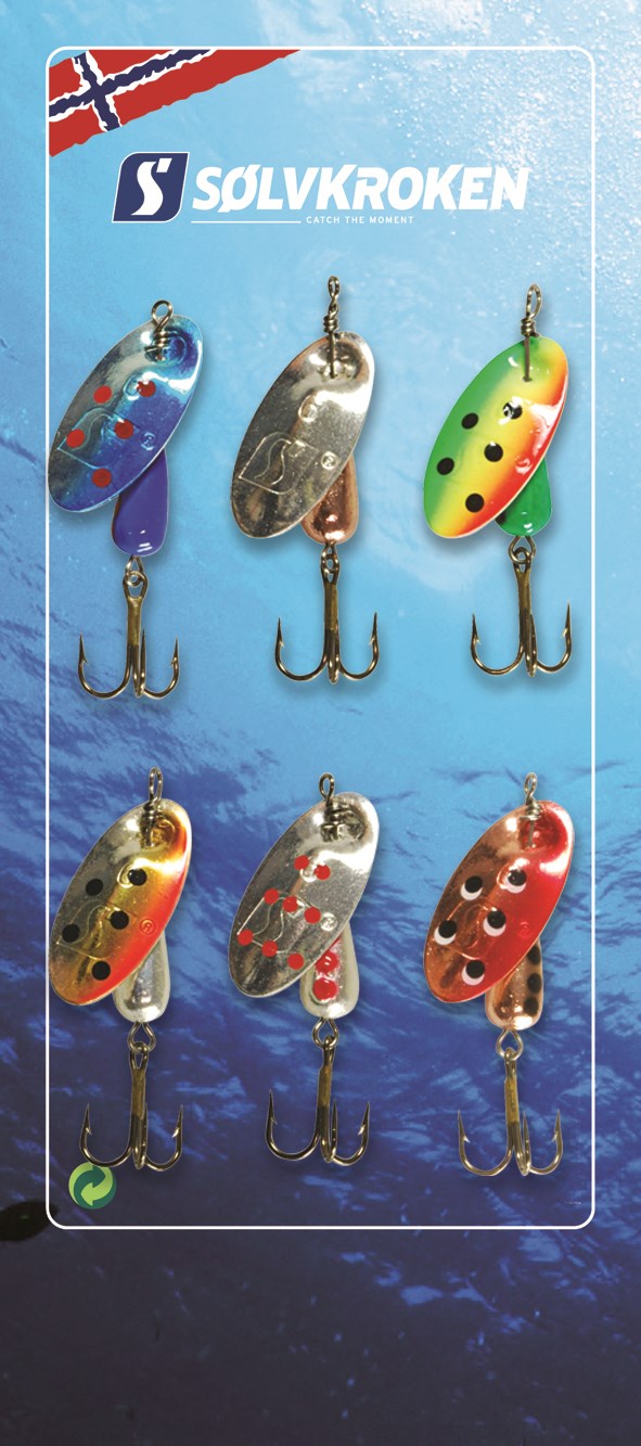 Sølvkroken SPESIAL SPINNER 6PK 9G