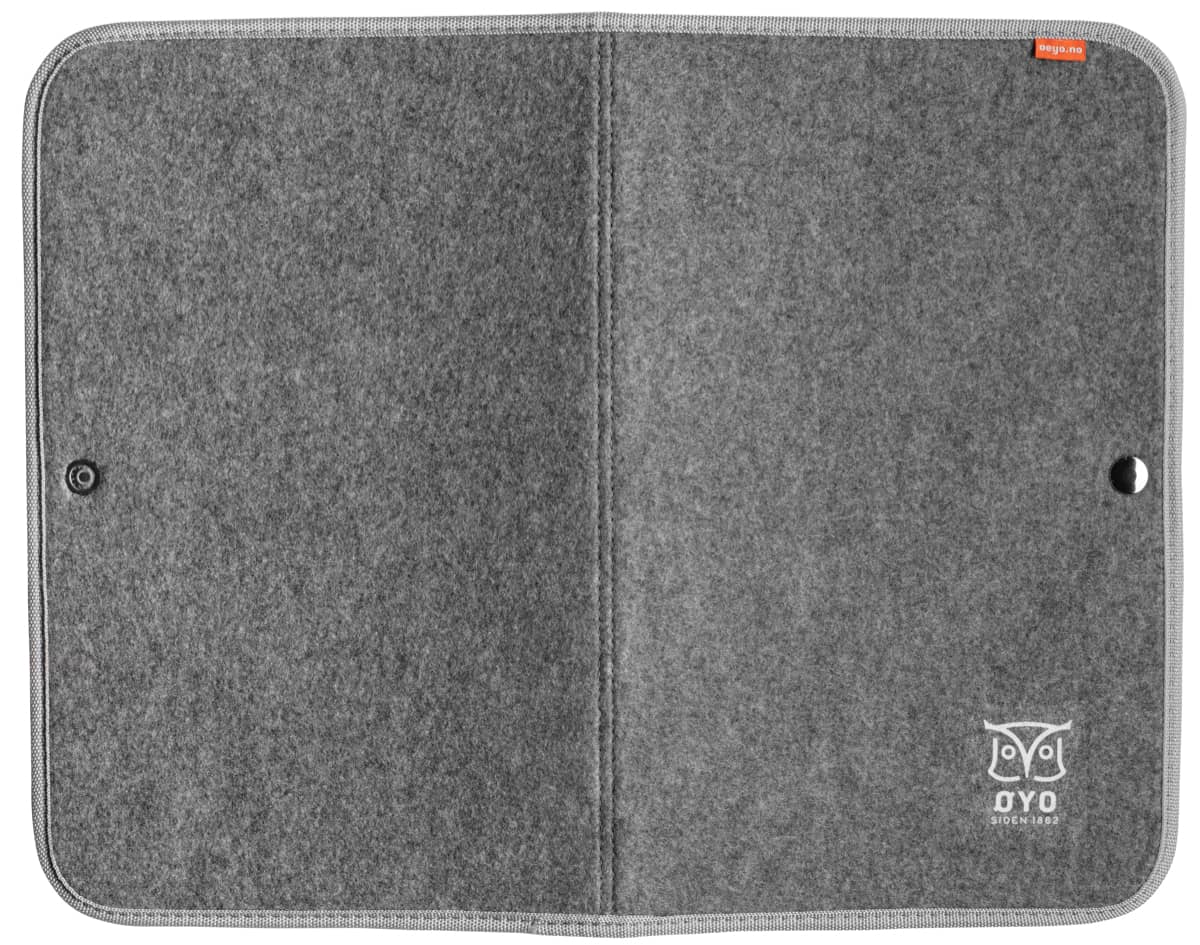 Øyo Sitteunderlag Filt Grey