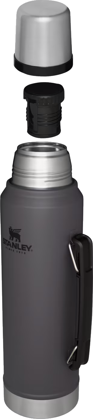 Stanley Classic Vacuum Bottle 1 L Charcoal
