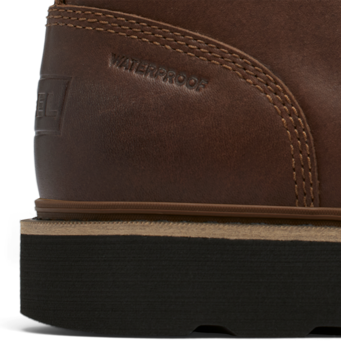Sorel Slabtown 62' Moc Wp Tobacco, Black