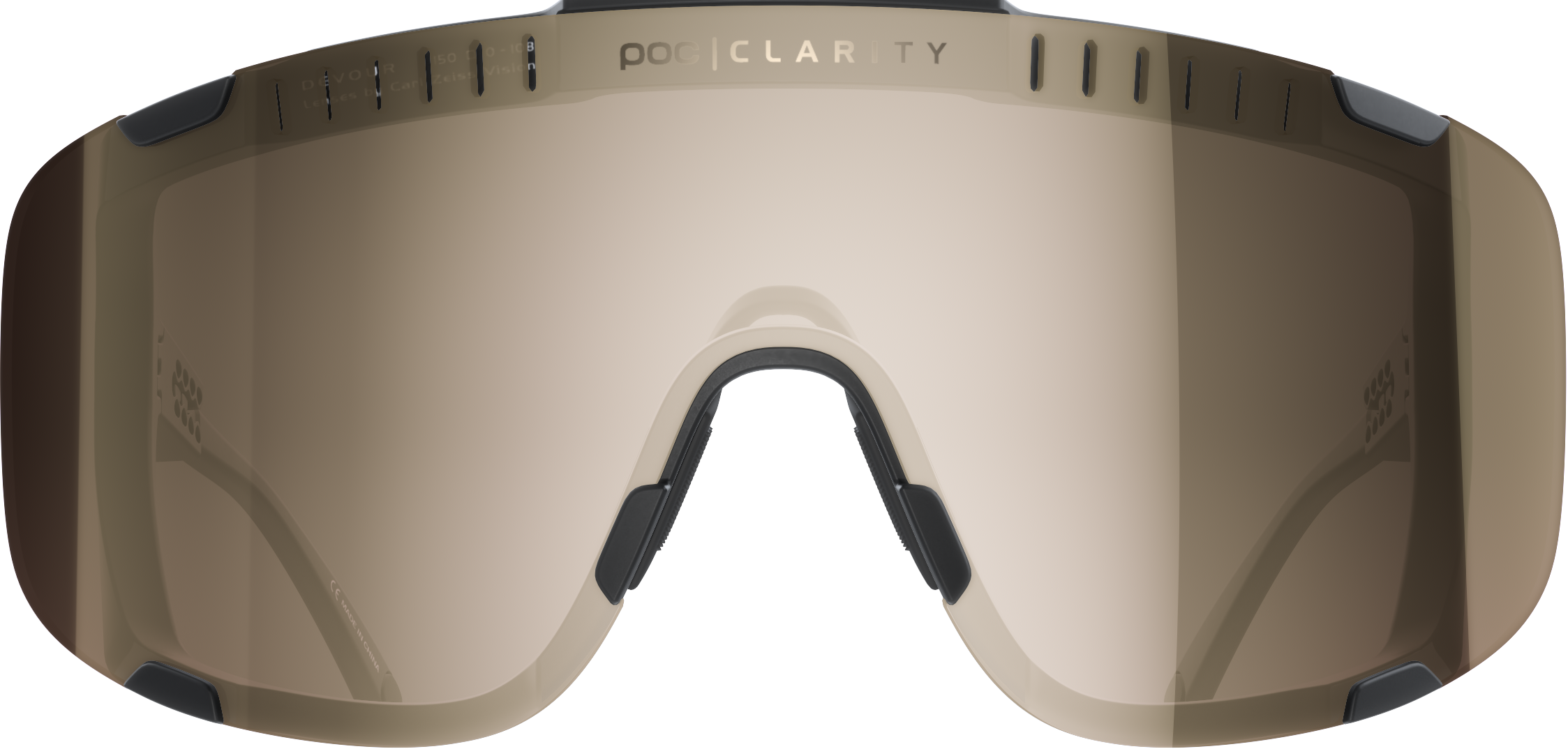 POC Devour Uranium Black/Clarity Trail/Partly Sunny Silver