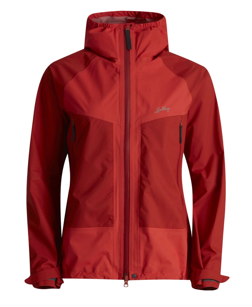 Lundhags Women's Padje Light Waterproof Jacket Lively Red/Mellow Red