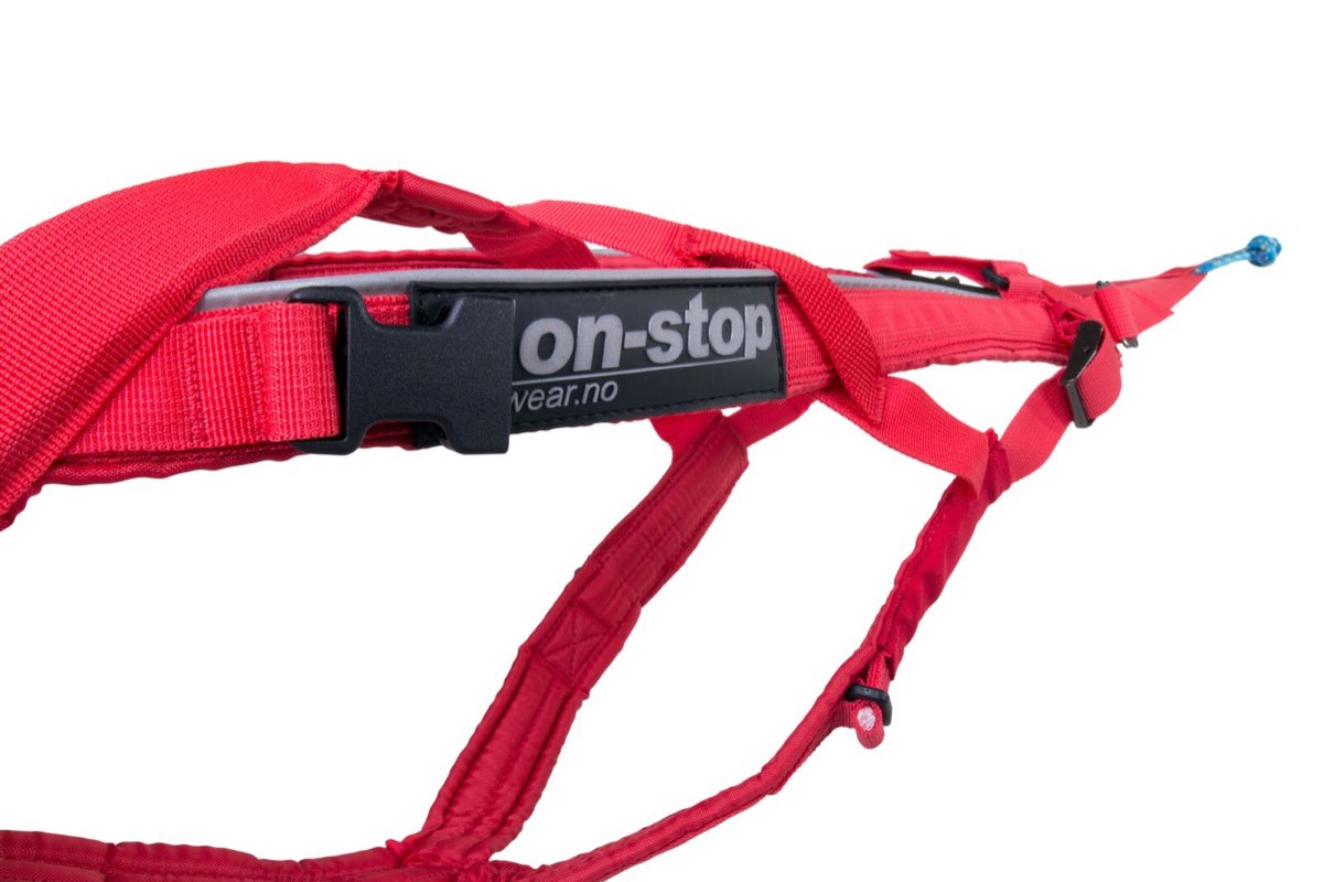 Non-stop Dogwear Combined Harness Red