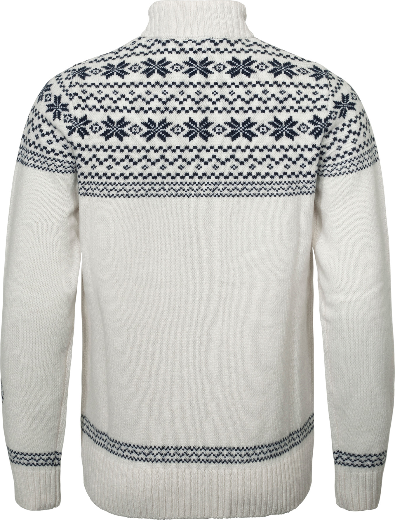 Gridarmor Women's Snøstjerne Full Zip Ullgenser Bright White