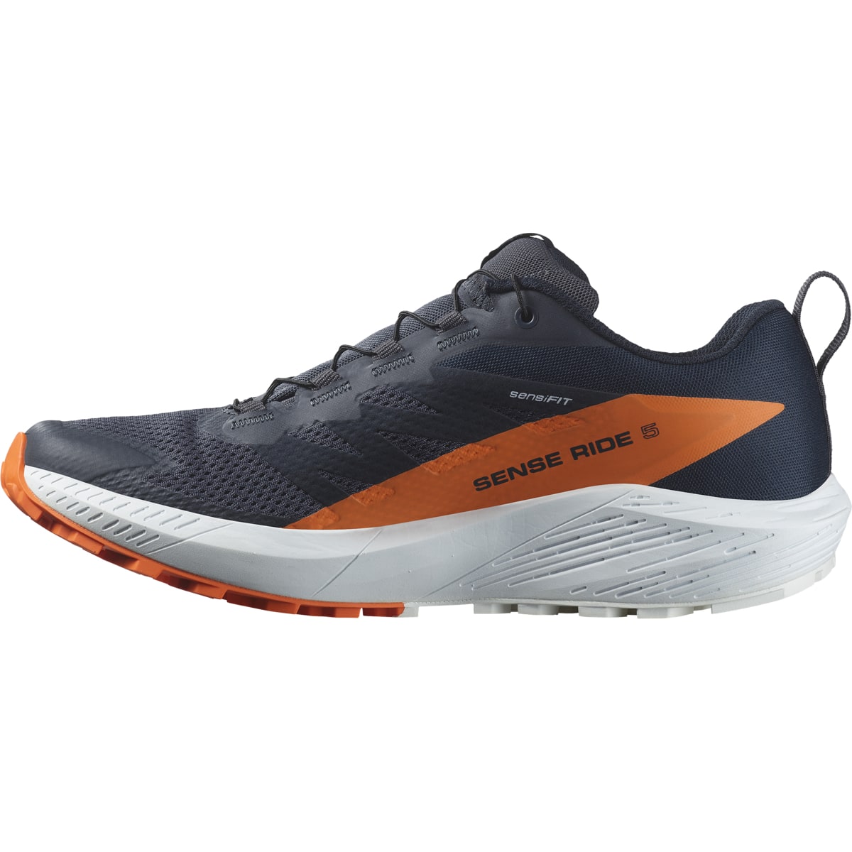 Salomon Men's Sense Ride 5 GORE-TEX India Ink/Carbon/Dragon Fire