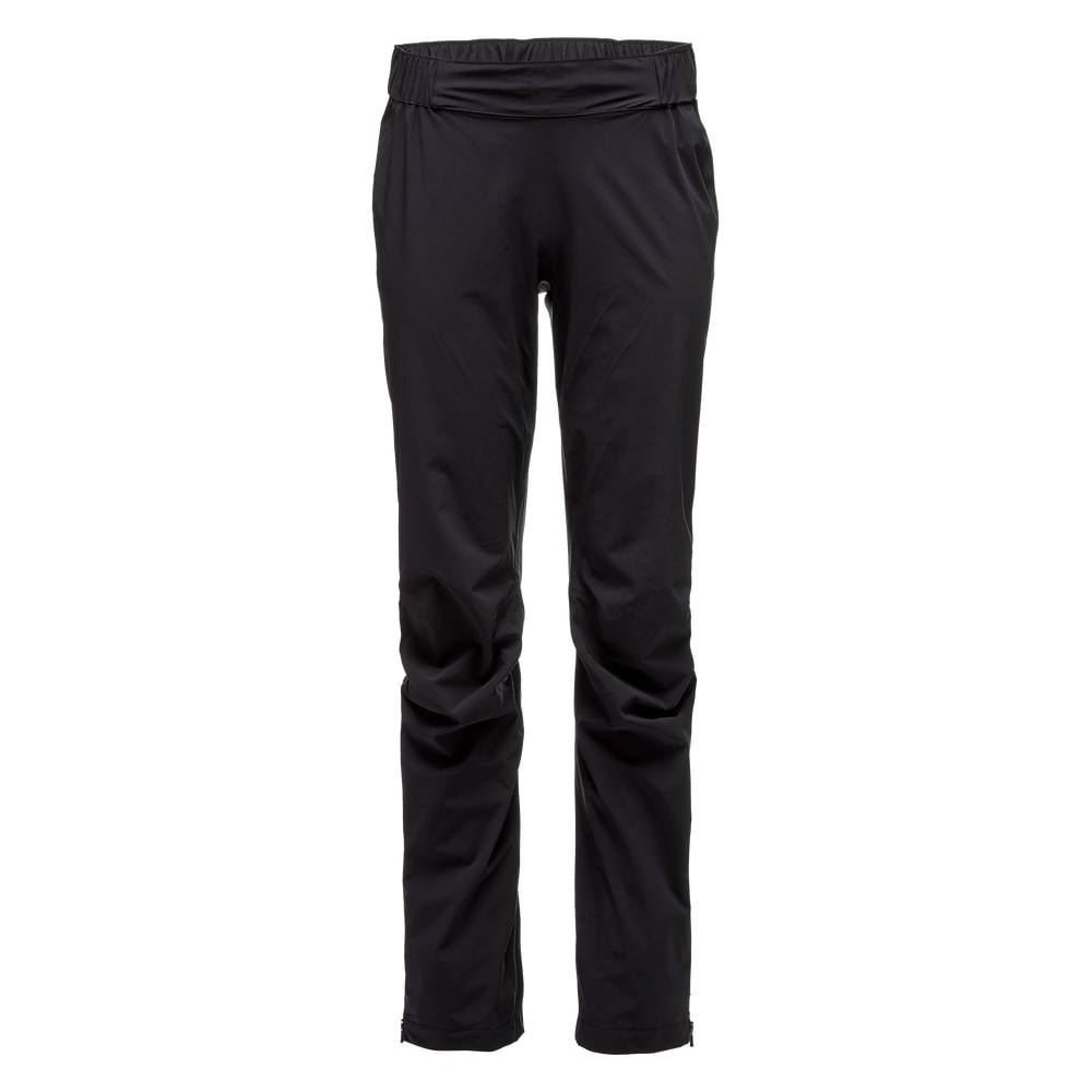 Black Diamond Women's Stormline Stretch Rain Pants Black