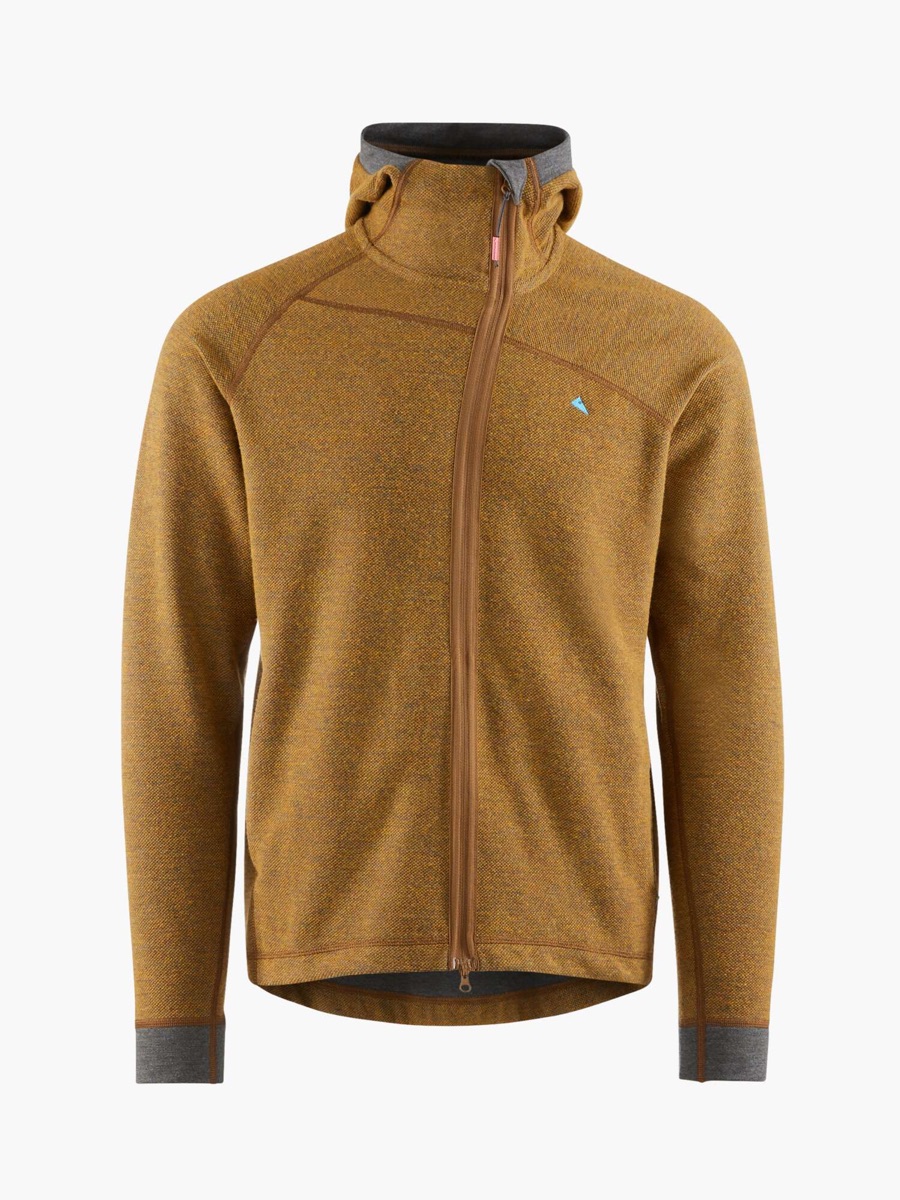 Klättermusen Hödur Hooded Zip M's Mustard