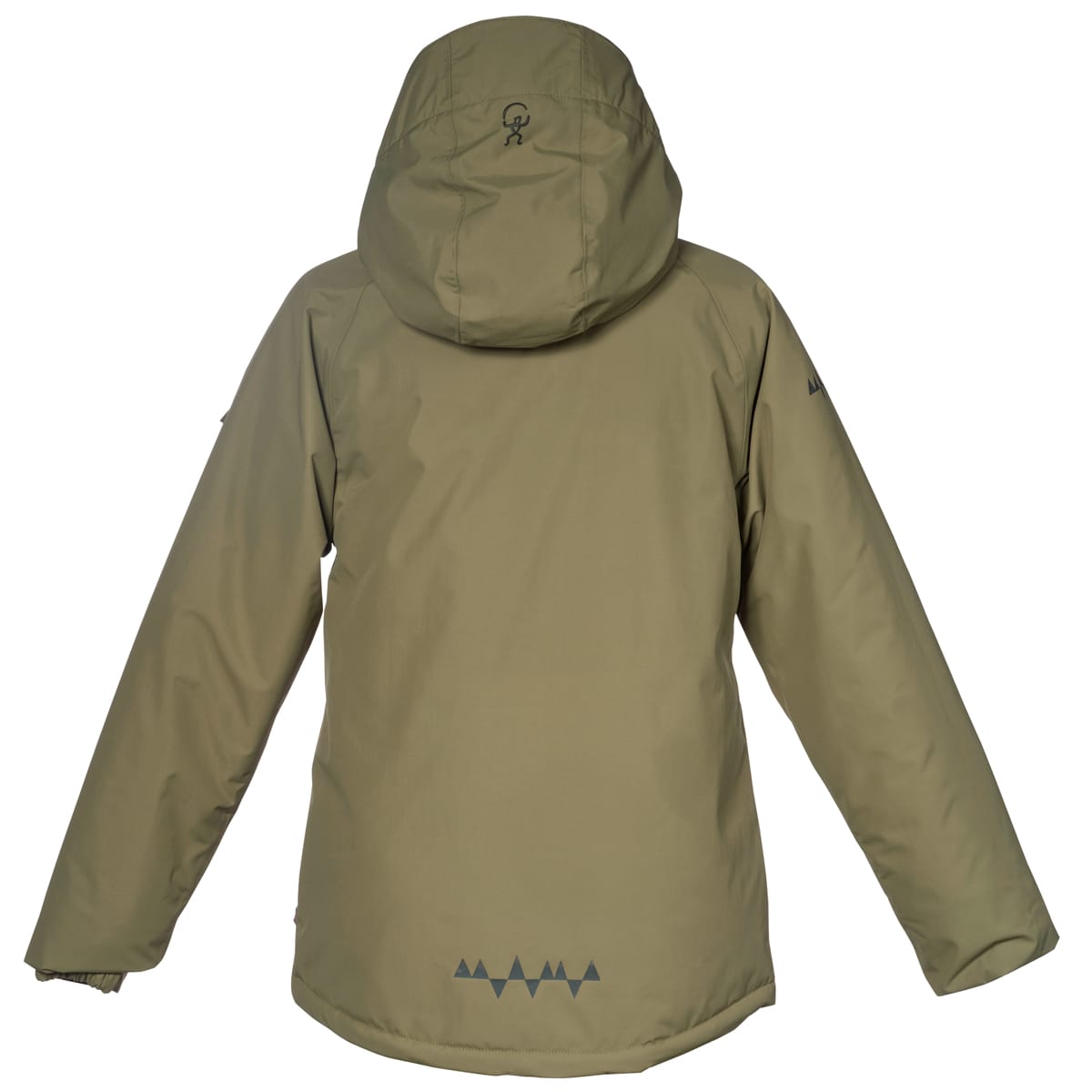 Isbjörn of Sweden Kids' Carving Winter Jacket Moss