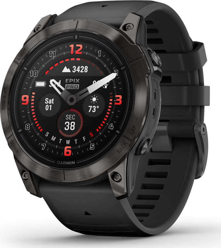 Garmin epix Pro Sapphire Generation 2, 51 mm Carbon Gray
