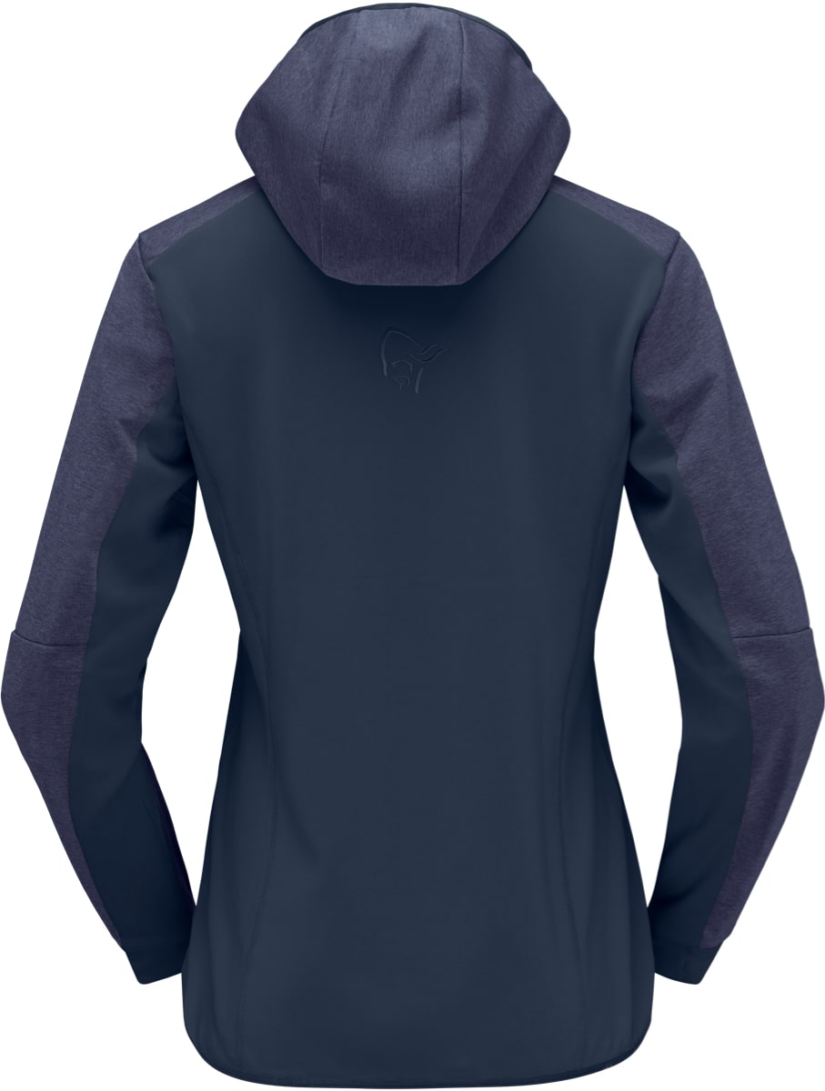 Norrøna Women's Falketind Warm2 Octa Hood Indigo Night