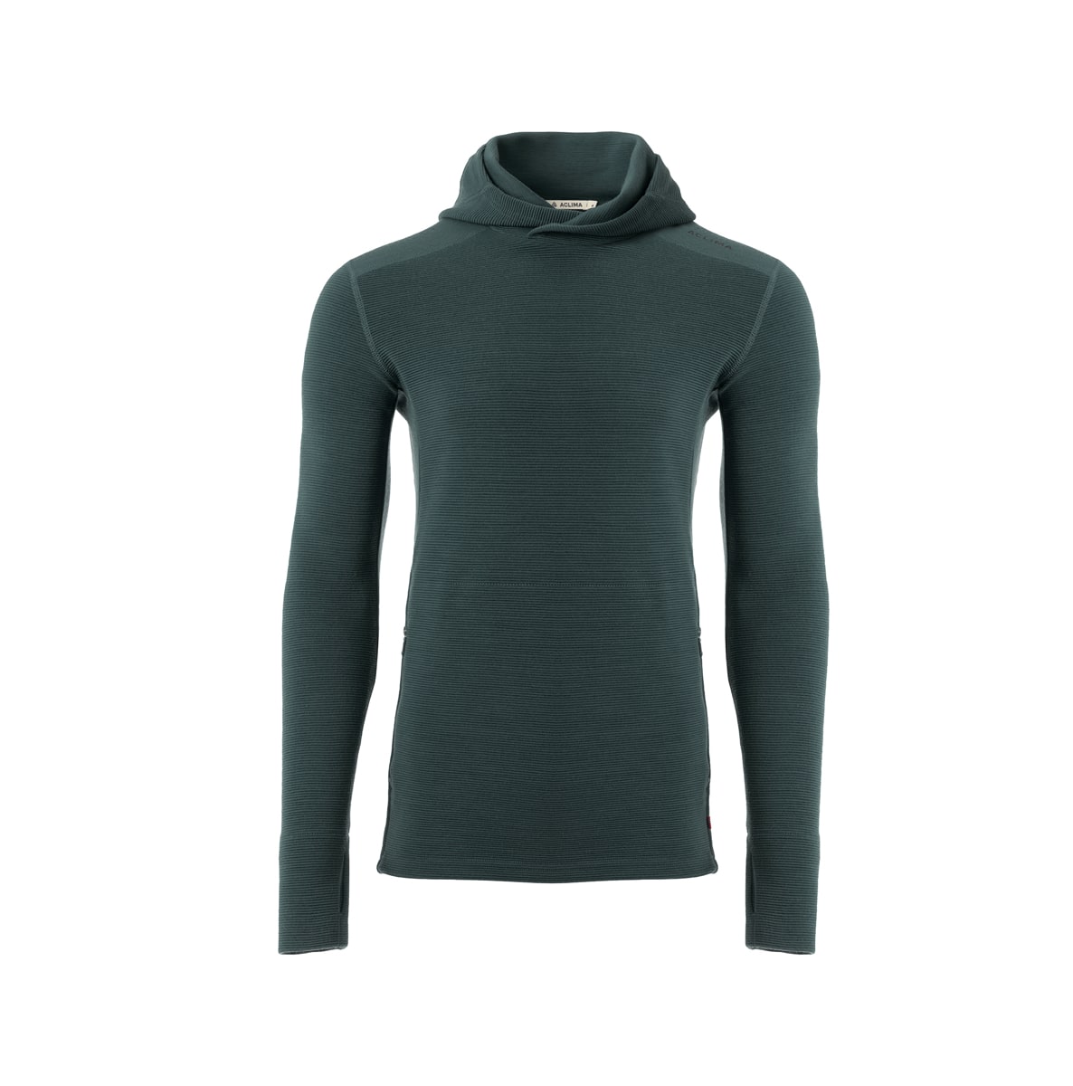 Aclima Men's StreamWool Hoodie Green Gables