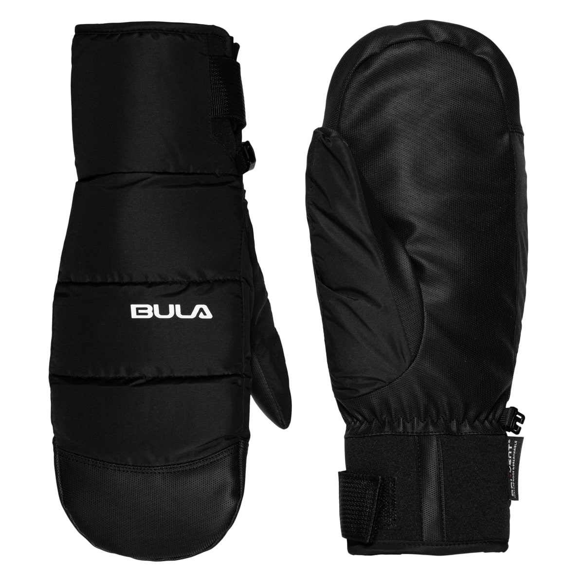 Bula Piste Mittens Black