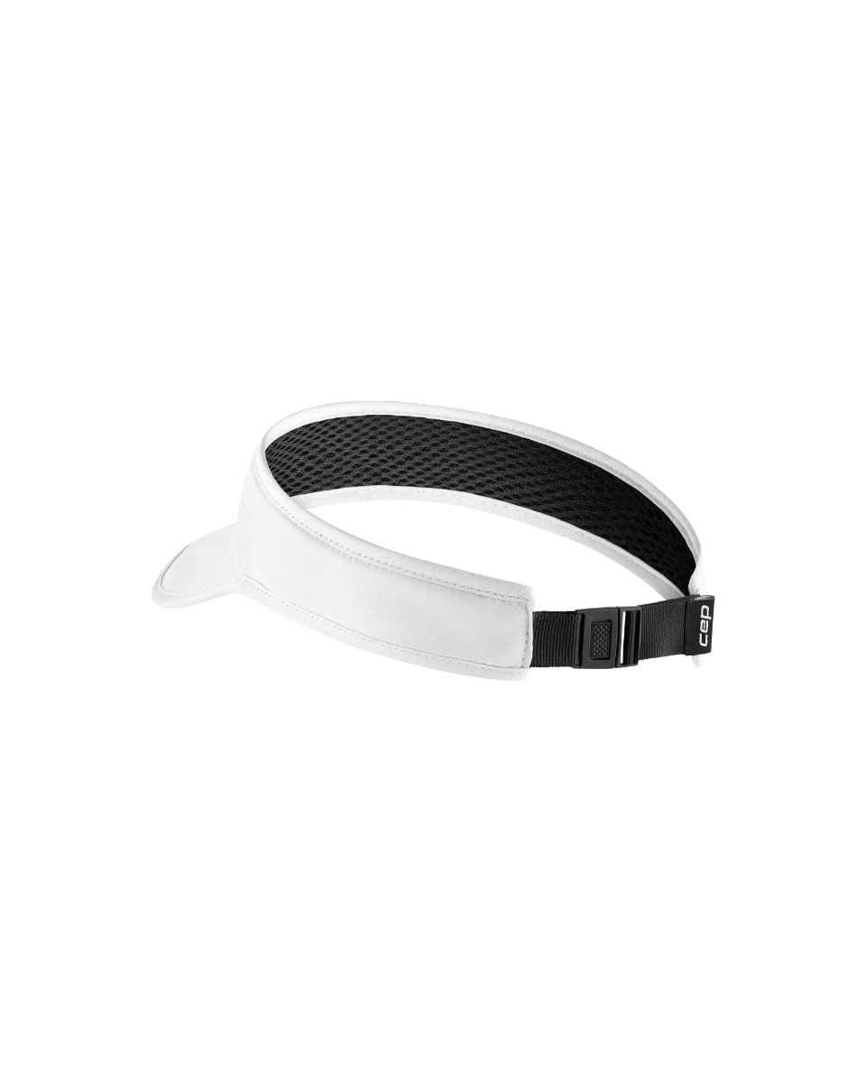CEP Run Foldable Visor White