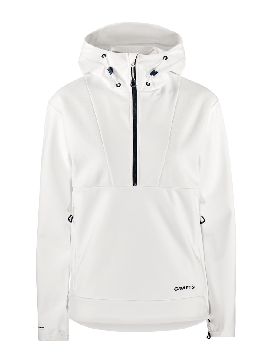 Craft Nor Adv Backcountry Anorak W White/Blaze
