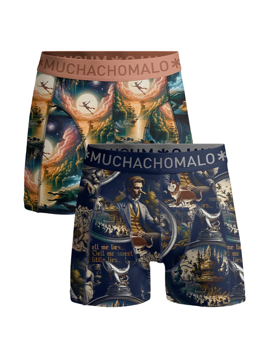Muchachomalo 1010 Pinocchiopeter 04 2pk Boxer Pr./Pr. Multi