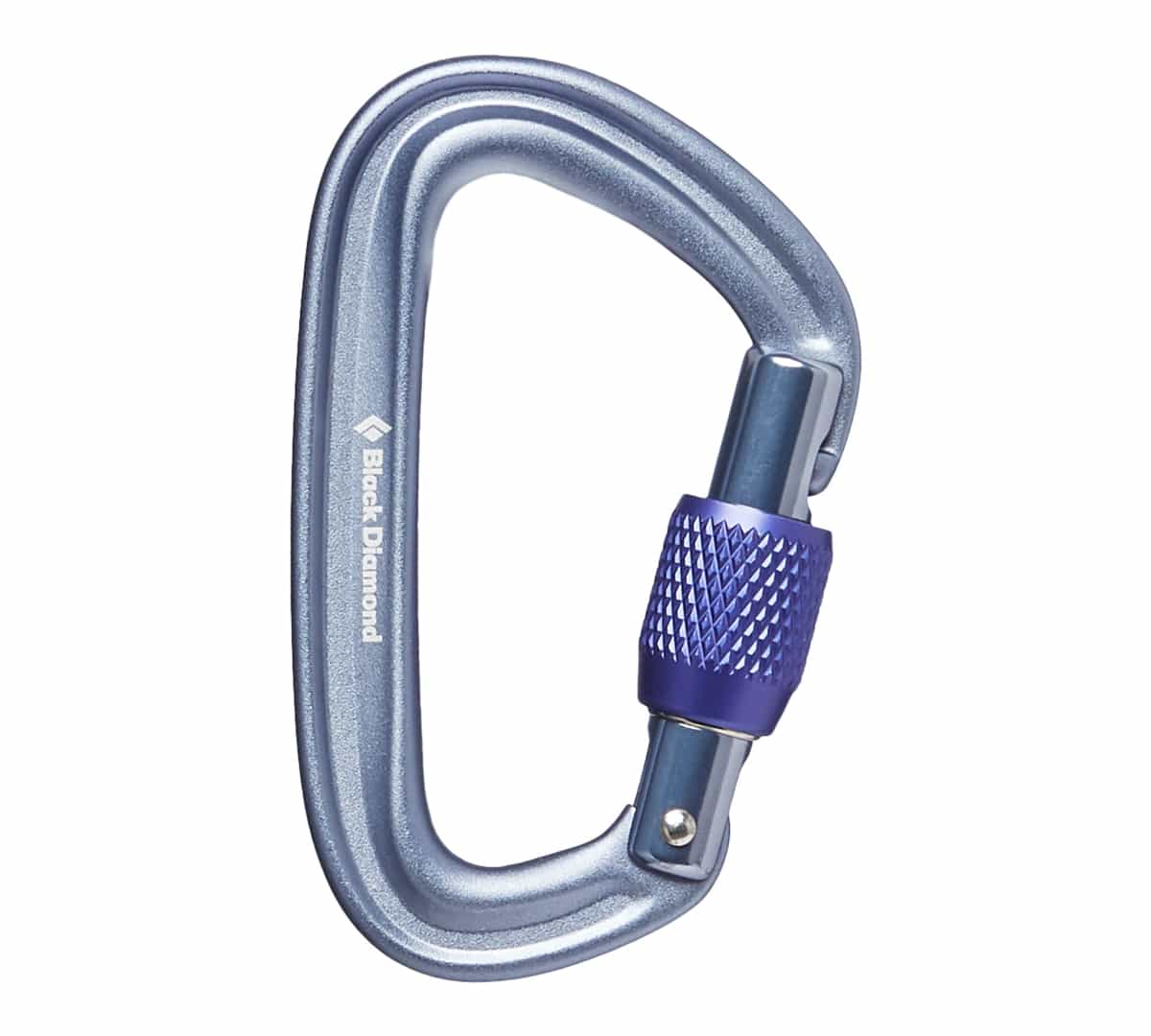Black Diamond LiteForge Screwgate Carabiner Black