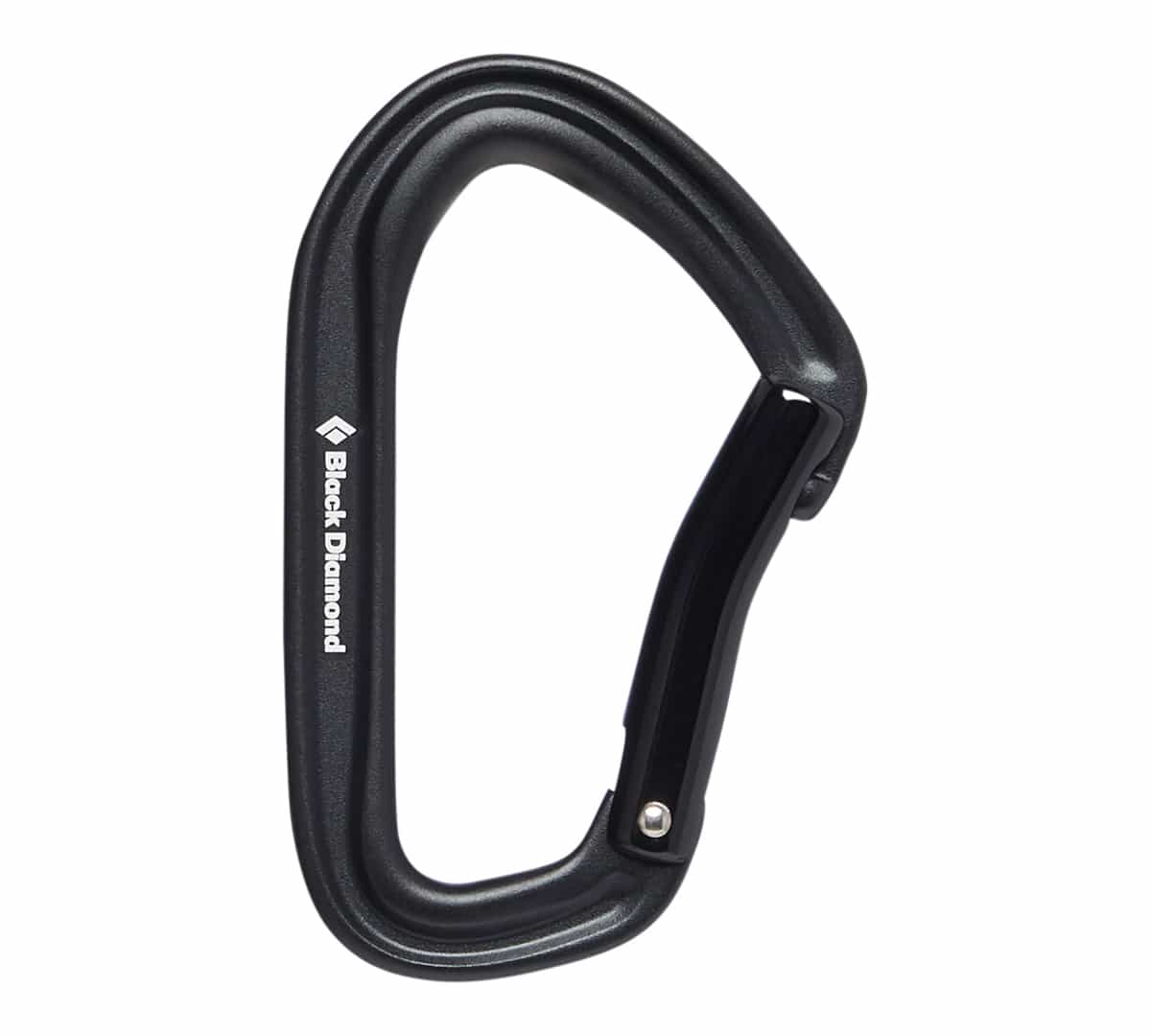 Black Diamond HotForge Bent Gate Carabiner Black