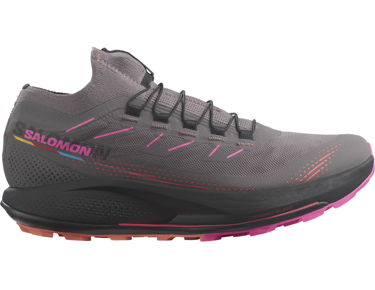 Salomon Women's Pulsar Trail Pro 2 Plum Kitten/Black/Pink Glo