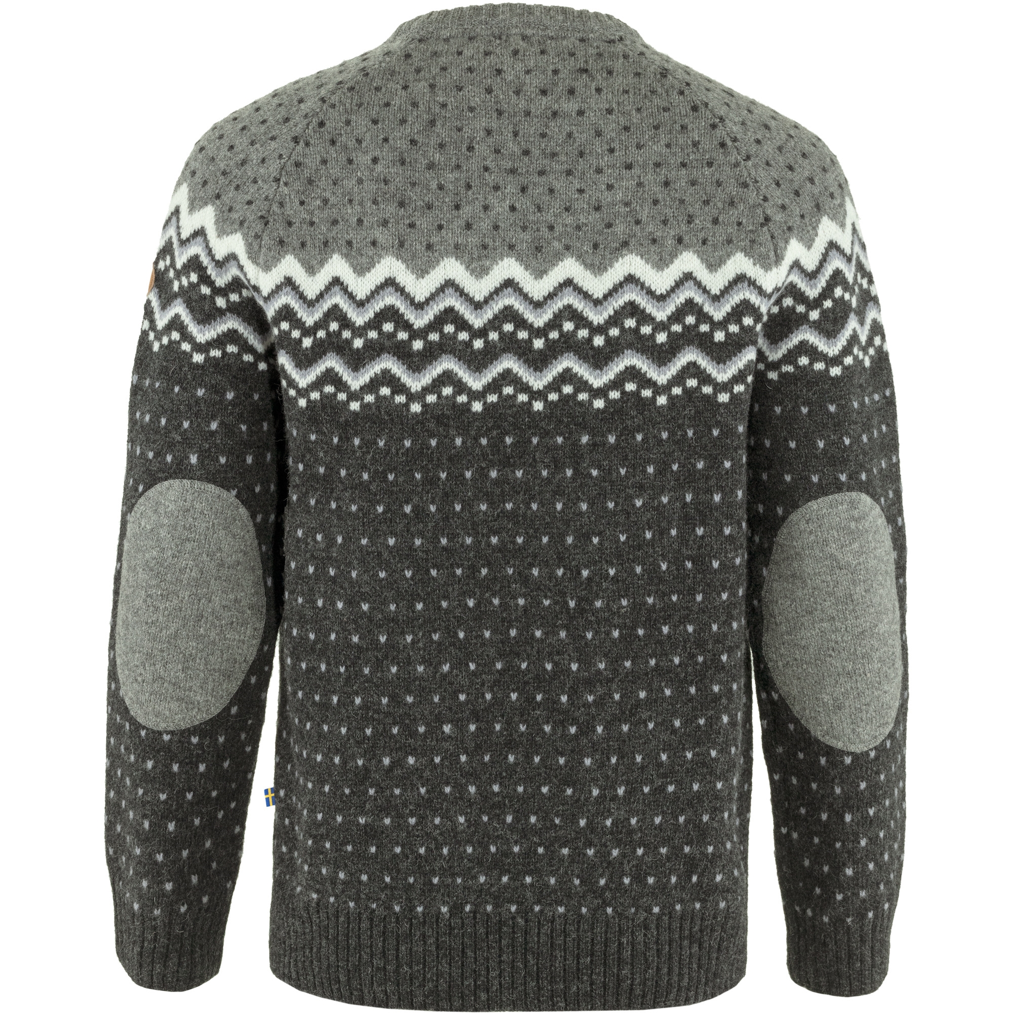 Fjällräven Men's Övik Knit Sweater Dark Grey/Grey