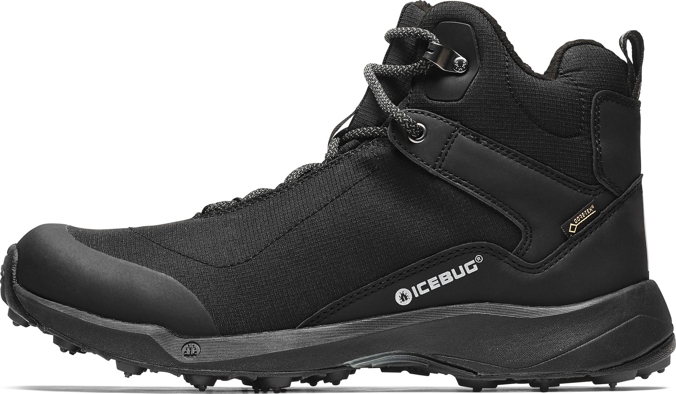 Icebug Women's Pace3 BUGrip Gore-Tex Black