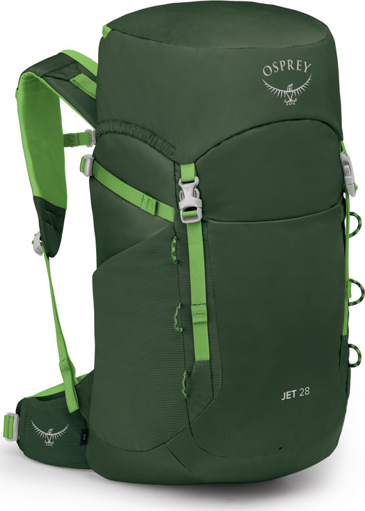 Osprey Kids' Jet 28 Green Canopy/Limeline Green