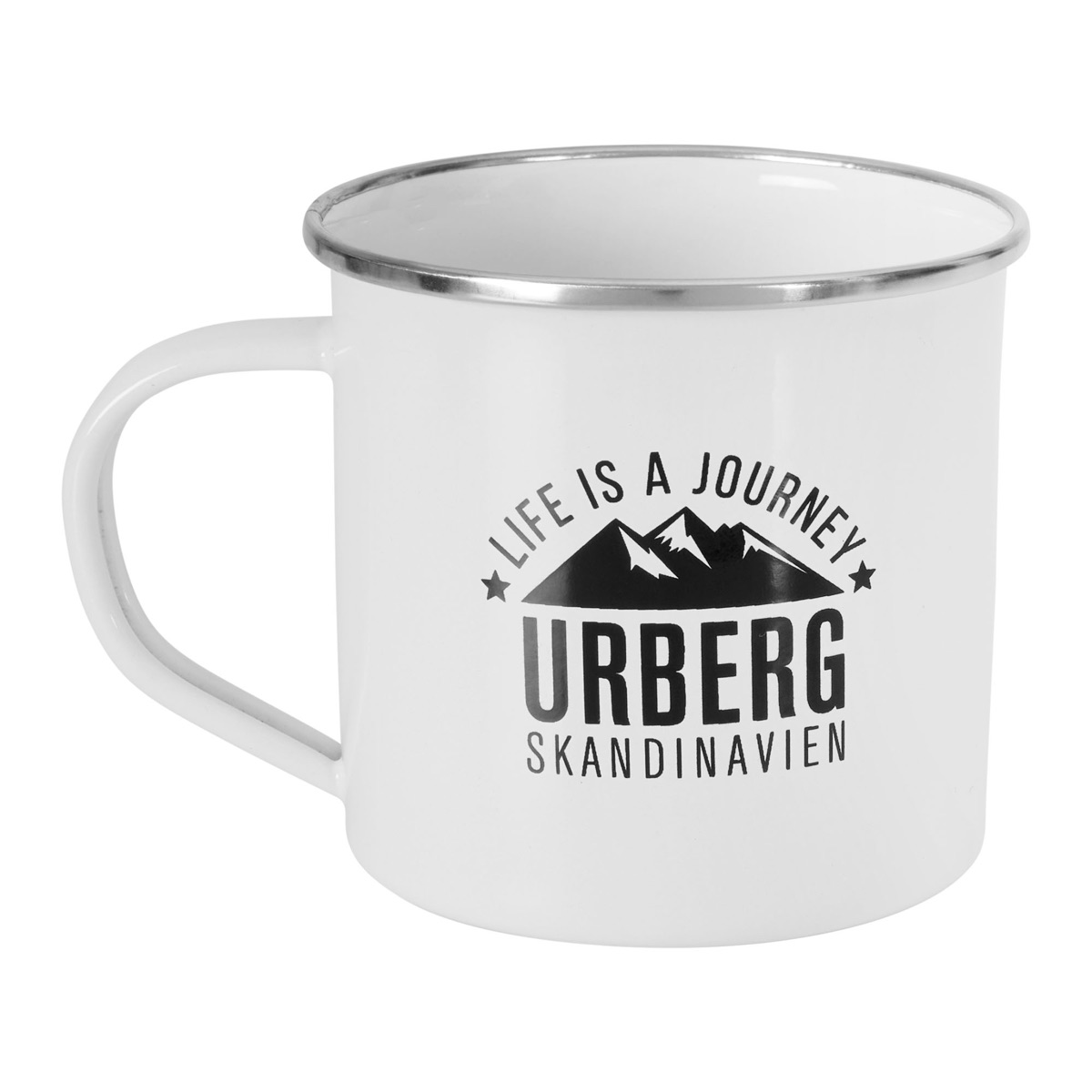 Urberg Emaljmugg 340 ml Black Beauty