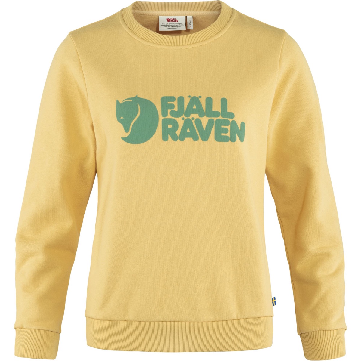 Fjällräven Women's Fjällräven Logo Sweater Mais Yellow