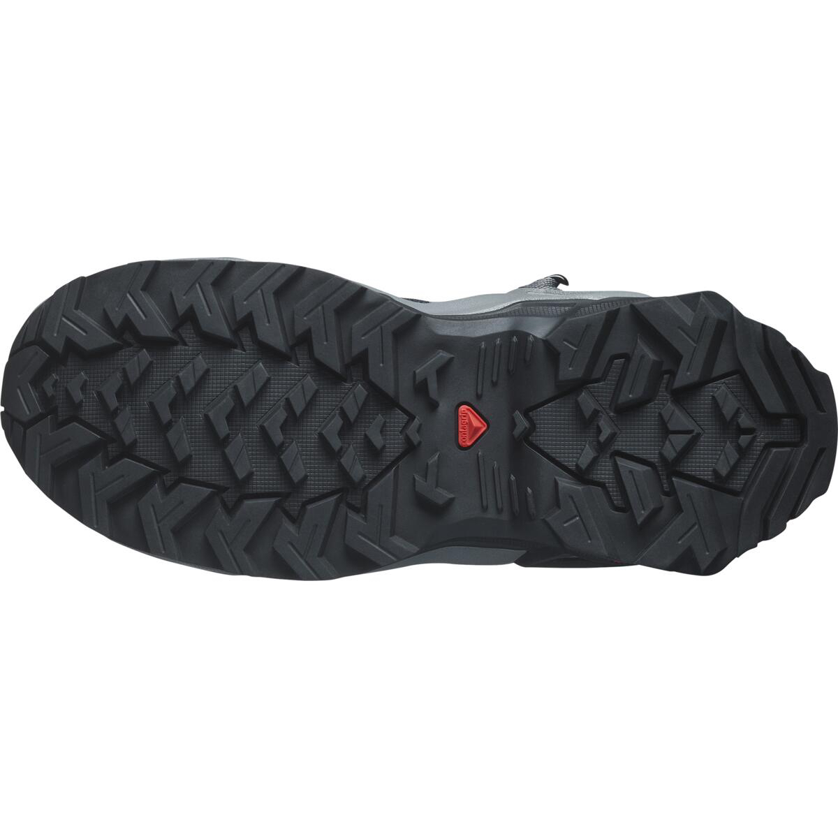 Salomon X Raise Mid Gore-Tex Black / Quiet Shade / Dragon Fire