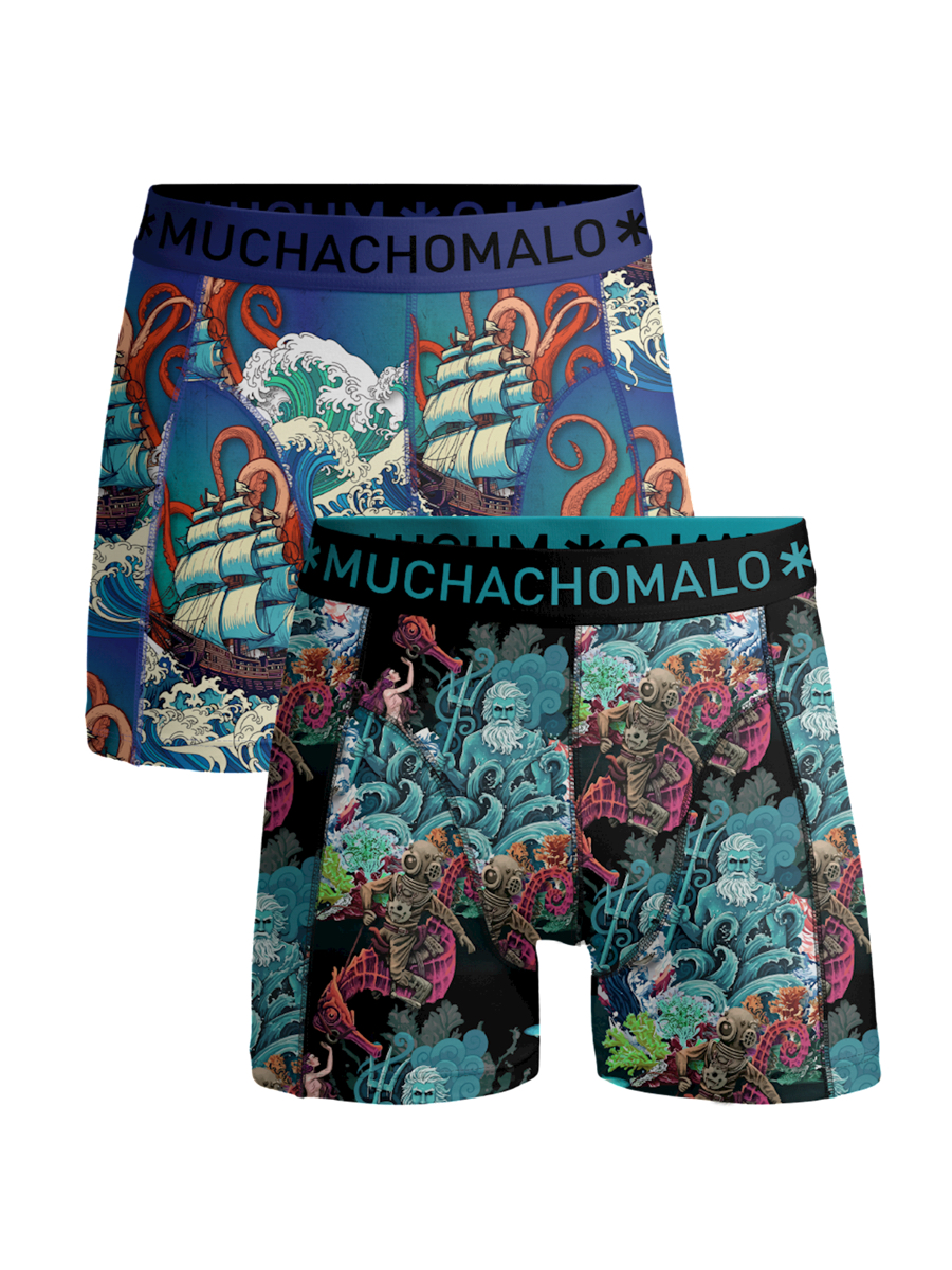 Muchachomalo 1010 Waterelem. 2pk Boxer Print/print